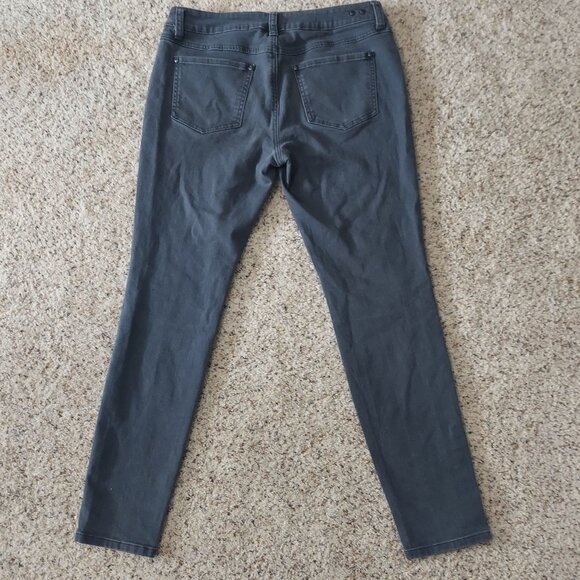 CABI Jeans Graphite Bree Skinny Size 8 - Picture 8 of 8